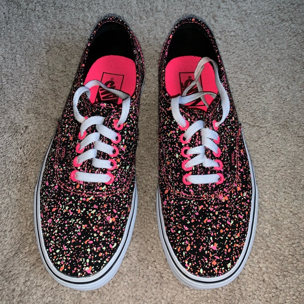 Splattered Vans